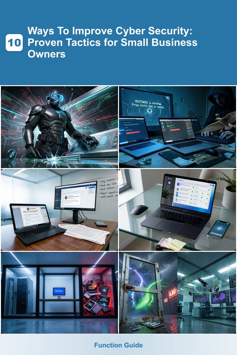 10 Ways To Improve Cyber Security: Proven Tactics for Small Business Owners