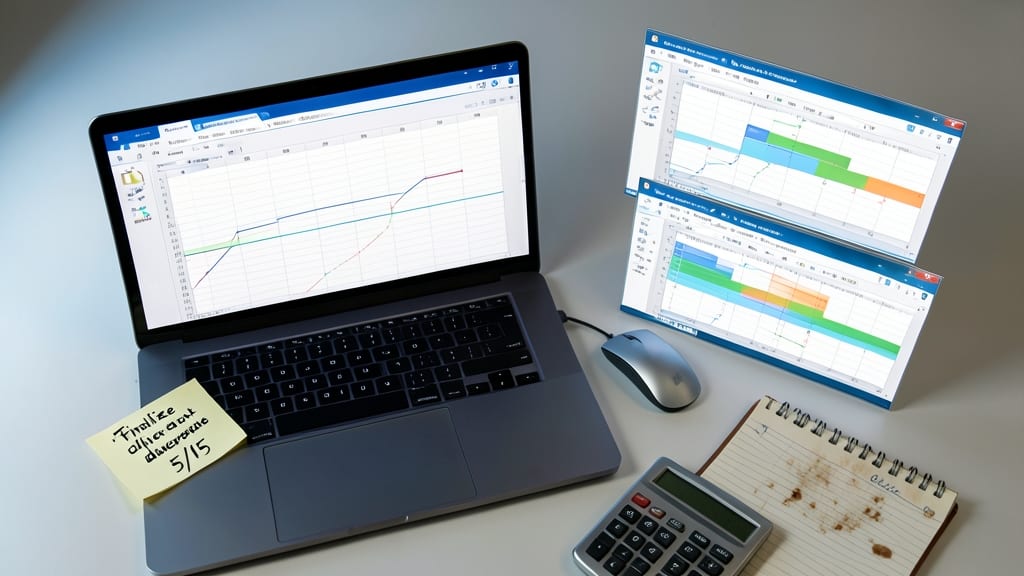 Project Management Timeline Gantt Chart
