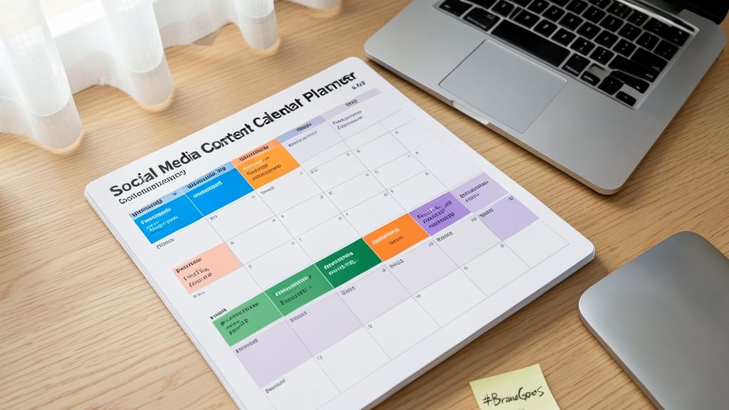 Social Media Content Calendar Planner