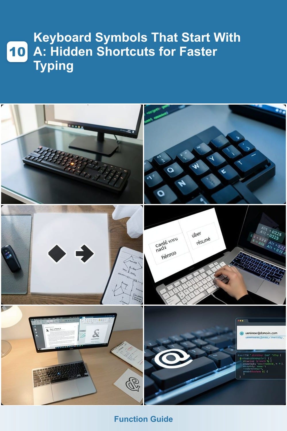 10 Keyboard Symbols That Start With A: Hidden Shortcuts for Faster Typing