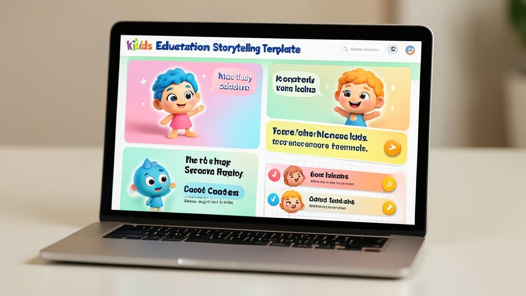 Kids Educational Storytelling Template