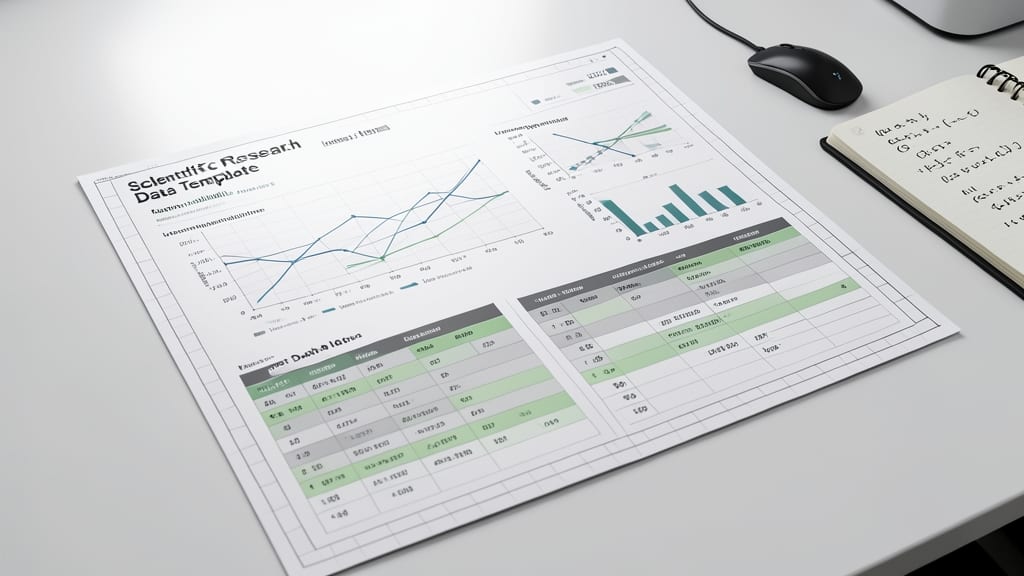 Scientific Research Data Template
