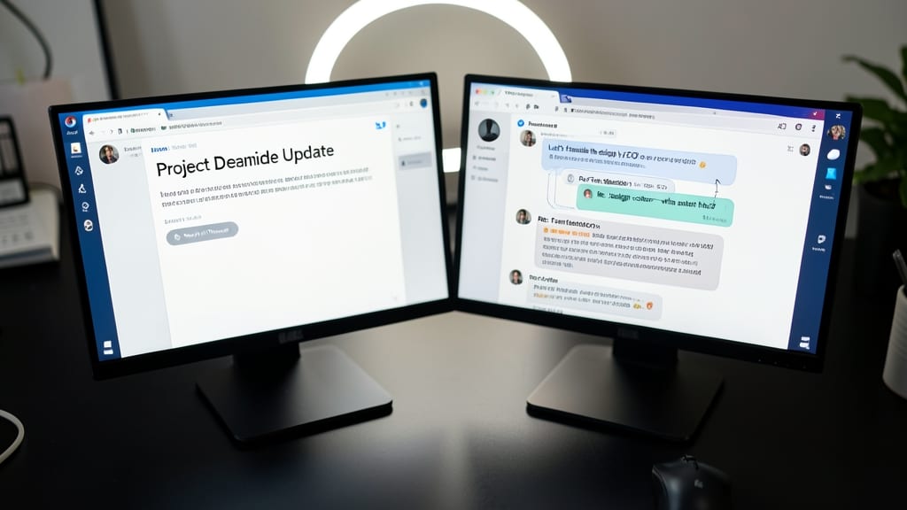 Use Threads for Side Conversations to Keep Main Posts Clean