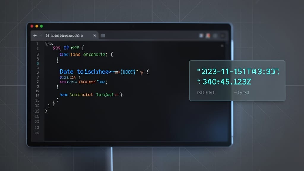 JavaScript Date.toISOString() Format